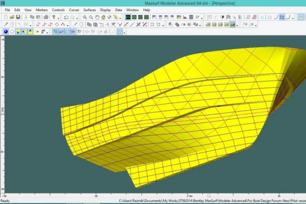 Maxsurf Hull Design